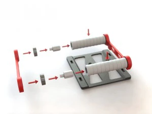 spool holder model 3D Print Model