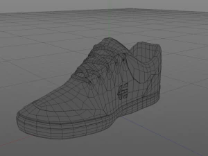 skate shoes - sneakers 3D Model
