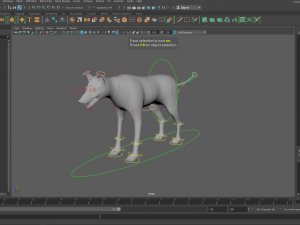 crystal wolf scene Modelo 3D