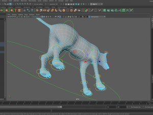 crystal wolf scene Modelo 3D