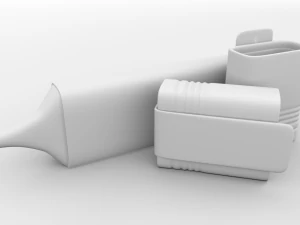 basic highlighter textmarker - realistic 3D Model