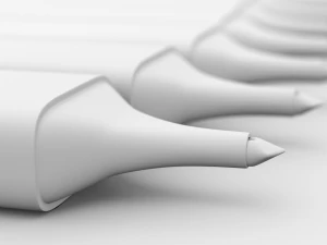 basic highlighter textmarker - realistic 3D Model
