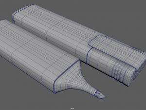 basic highlighter textmarker - realistic 3D 모델
