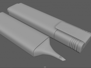 basic highlighter textmarker - realistic 3D 모델