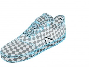 realisitc dc shoes crisis - beige 3D Model