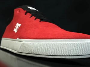 realisitc dc shoes crisis - red 3D Model