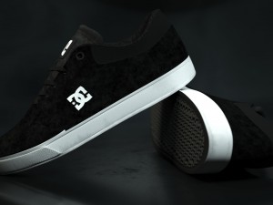 realisitc dc shoes crisis - collection of 6 colors 3D Модель
