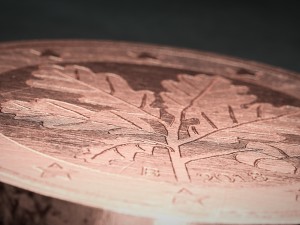 realistic 5 cent - euro - low poly 3D-Modell