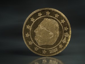 realistic 10 cent - euro - low poly 3D 模型