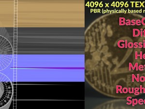 realistic 10 cent - euro - low poly 3D 模型