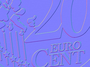 realistic 10 cent - euro - low poly 3D 模型