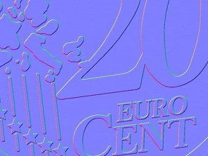 realistic 10 cent - euro - low poly 3D Model