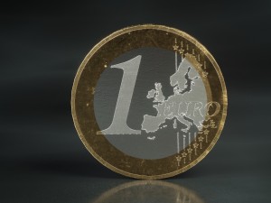 realistic 1 euro - low poly 3Dモデル