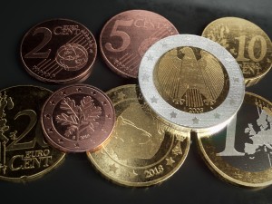realistic euro coins - low poly s 3D मॉडल