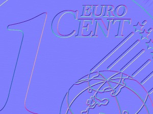 realistic euro coins - low poly s 3D मॉडल