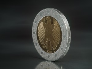 realistic euro coins - low poly s 3D मॉडल