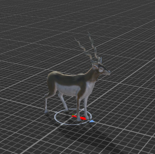 fantasy antelope 3D Model .c4d .max .obj .3ds .fbx .stl .blend 