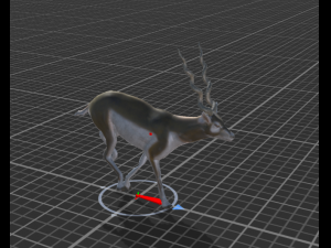 fantasy antelope 3D मॉडल