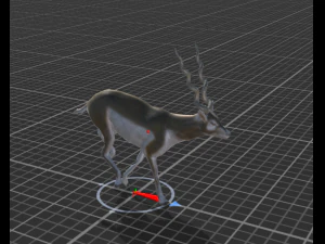 fantasy antelope 3D Model