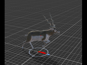 fantasy antelope 3D मॉडल