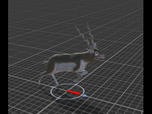 fantasy antelope 3D Model
