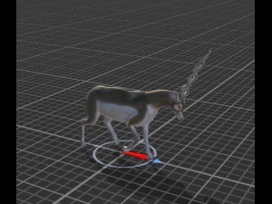 fantasy antelope 3D Model