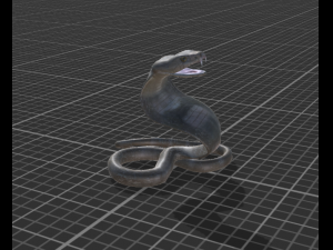 Cobra Snake - 3D model by 3dlowpoly (@3dlowpoly) [ac89870]