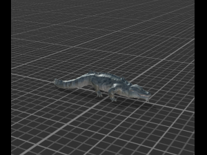 swamp crocidile Modelo 3D