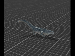 swamp crocidile 3D 모델