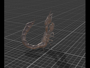 giant scorpion animated rigged Modelo 3D