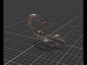 giant scorpion animated rigged Modelo 3D