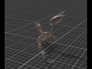 giant scorpion animated rigged 3D Model