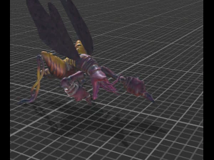 monstre criquet Modèle 3D