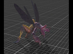 locust monster 3D Model