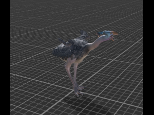 ostrich Modèle 3D