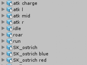 ostrich Model 3D