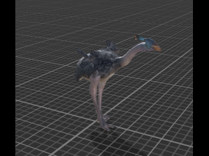 ostrich Model 3D