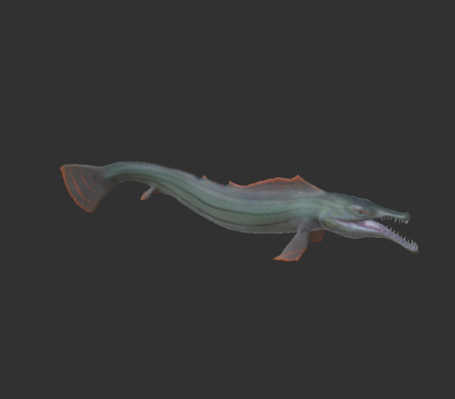 pikefish 3D-Modell .c4d .max .obj .3ds .fbx .stl .blend 