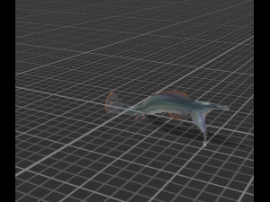 pikefish 3D-Modell