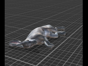 wild rabbit Modelo 3D