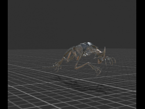 undead land dragon Model 3D