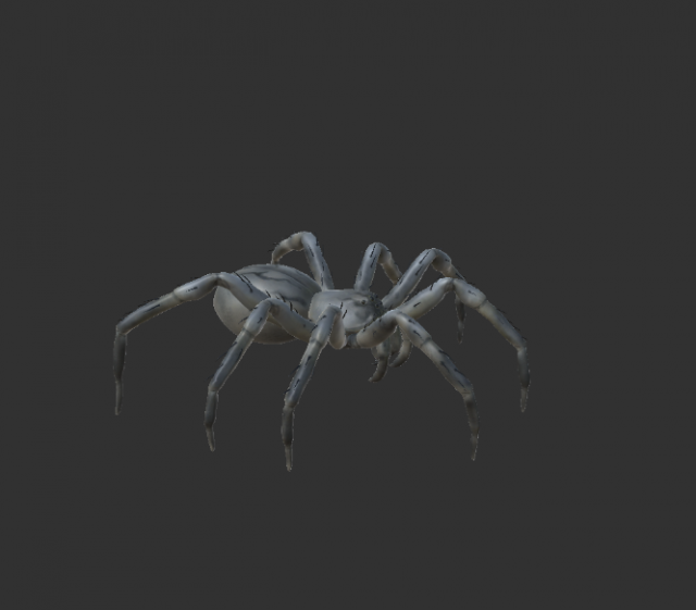 spider package 3D Модель .c4d .max .obj .3ds .fbx .stl .blend