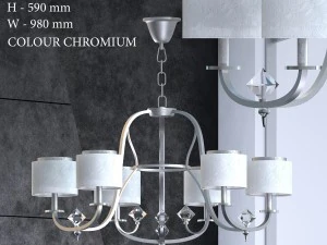 シャンデリア001 3Dモデル