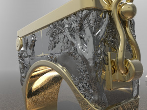 Engraved Big Ring 3D Ready for Edit and print 3D Model