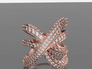 STAR DIAMOND RING 3D Model