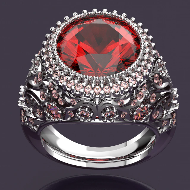 GRANDE ARQUIVO PRINCIPAL DE ANEL DE REALEZA DE DIAMANTE 3DM Modelo 3D .c4d .max .obj .3ds .fbx .stl .blend