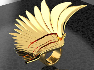 ANGEL WING BIG RING RENDERING 3Dモデル