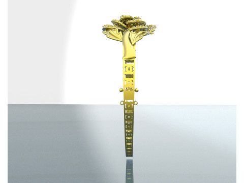 DIAMOND GOLD BRACELET 3D मॉडल