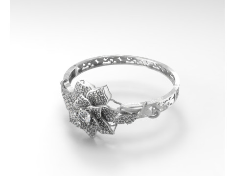 BLOSSOM RADIANCE DIAMOND BRACELET 3Dモデル