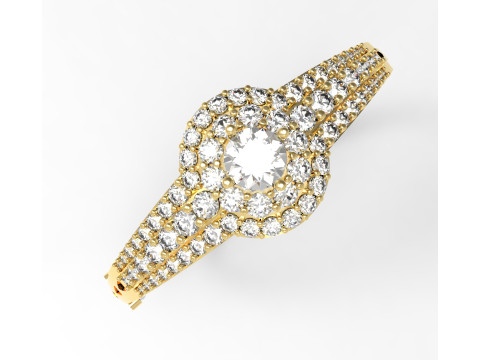 THE LUSTROUS HALO BRACELET 3D Model